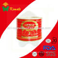 Best tomato Paste price with Tin Packing concentrate 2200gX6tins